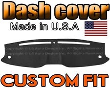 Fits  2010-2019 FORD TAURUS DASH COVER MAT DASHBOARD PAD MADE IN USA / BLACK picture