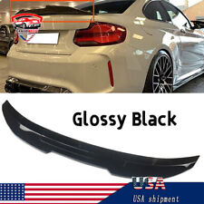 For 15-19 BMW F32 428i 430i 435i 440i PSM Style Glossy Black Trunk Spoiler Wing picture