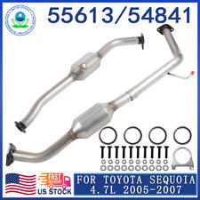 Catalytic Converter Set For Toyota Sequoia 4.7L 2005 2006 2007 Right & Left picture