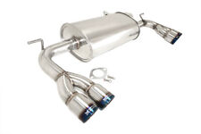 Megan Axle Back Exhaust: for Hyundai Genesis Coupe 10-12 2.0T/V6 Burnt Roll Tips picture