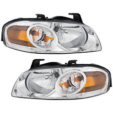 Headlight Set For 2004 2005 2006 Nissan Sentra Base And S Models Headlamp Pair picture