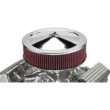 Speedway Motors Chrome Air Cleaner with Washable Filter, 14 x 4 Inch picture