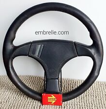 MOMO Hella authentic leather steering wheel 360mm RARE VW Golf Jetta Polo picture