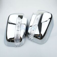 For Mitsubishi Triton L200 2005-2014 Rearview Caps Mirror Cover Overlay With LED picture