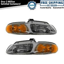 Headlights Headlamps Left & Right Pair Set for 2000 Grand Caravan Voyager picture