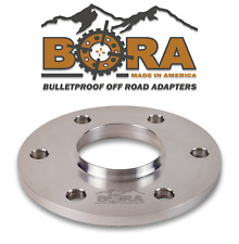 Silver BORA wheel spacers for Chevy/GMC 1500 10mm thick - PAIR (2) - USA MADE picture