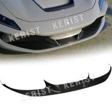 For Ferrari F8 Tributo & Spider Carbon Fiber Front Bumper Lip Splitters Cover picture