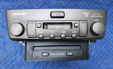 2001 2002 2003 2004 LEXUS LS430 CASSETTE TAPE RADIO FM/AM CD DISC CHANGER PLAYER picture