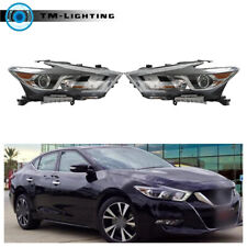 For Maxima S|SL|SV 2016-2018 Left&Right Side Headlights Assembly Headlamps picture