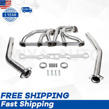 L6 144/170/200/250 CID Stainless Steel Performance Exhaust Headers for Ford Merc picture