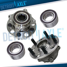 Front Wheel Bearing & Rear Wheel Bearing Hub Set for 2009 - 2013 Acura TL AWD picture
