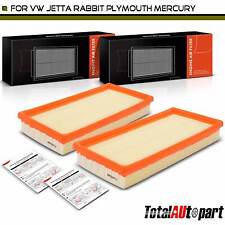 2x Engine Air Filter for Mercury Lynx Plymouth Acclaim Grand Voyager Volkswagen picture