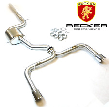 Stainless Catback Exhaust For 2014+ VW Golf MK7 GTI H/B 2.0L GTI By Becker picture