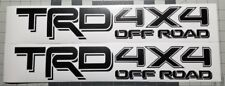 2X Toyota TRD 4x4 Off Road Tacoma Tundra Truck decal sticker  picture