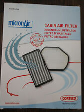 Set of 2 Cabin Air Filter CORTECO Microair OEM For Mercedes W210 W215 W220 picture