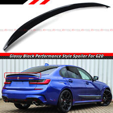 FOR 19-24 BMW G20 330i M340i M3 G80 GLOSS BLACK PERFORMANCE STYLE TRUNK SPOILER picture