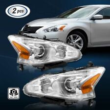 Headlights for 2013-2015 Nissan Altima Headlamp Replacement Left and Right picture