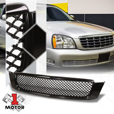 Black Diamond Honeycomb Mesh Badgeless Front Grille for 00-05 Cadillac Deville picture