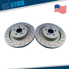 For Mercedes Benz E63 Amgs C63 Cls63 Amg Rear Brake Rotors US Stock Hot Sales picture