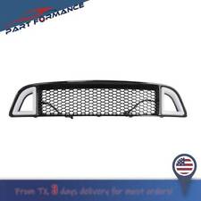 For 2013-2014 Ford Mustang Non-Shelby Front Bumper Upper w/ White LED Grille picture