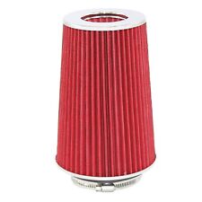 Universal Red Clamp On Cone Air Filter 10