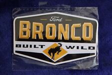 NIB Ford Bronco Built Wild Magnet Accessory FoMoCo Blue Oval picture
