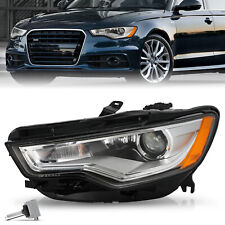 For 2012-2015 Audi A6 S6 Headlight HID w/o AFS LED DRL Projector Driver Side picture