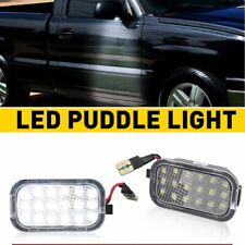 2X LED Side Mirror Puddle Lights For 07-14 Yukon Sierra Tahoe Avalanche Escalade picture