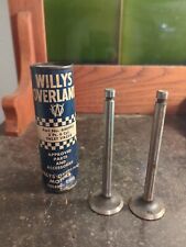 Willys #646993 Intake Valve FITS 50-55 STATION WAGON, JEEPSTER 6-161 Set Of 2 picture