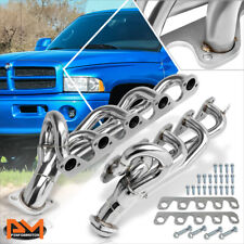 For 96-02 Dodge Ram 2500/3500 8.0 V10 Stainless Steel Shorty 5-1 Exhaust Header picture