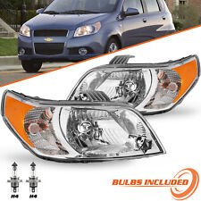 for 2009-2011 Chevy Aveo5 Aveo 5 Halogen Headlights Replacement LH+RH Sets 09-11 picture
