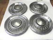 1968 NEW YORKER CHRYSLER VINTAGE  OEM 14-INCH HUBCAP WHEEL COVERS LOT OF 4 USED  picture