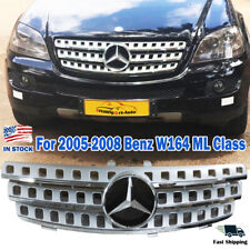 Mesh Grill Front Grille For 2005-2008 Mercedes Benz W164 ML320 ML350 ML500 ML550 picture