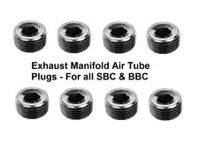 EXHAUST MANIFOLD AIR TUBE PLUG SET FOR CADILLAC BUICK FLEETWOOD ELECTRA OLD ETC picture