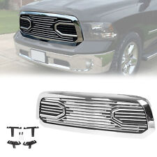 For 2013-2018 Dodge Ram 1500 Front Bumper Grille Chrome Grill Big Horn Style picture