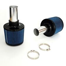 Blue N54 Dual Cone Filter Air Intake Kit for BMW 135i 335i 535i 3.0L Twin Turbo picture