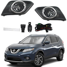 LH+RH Fog Driving Light Lamp with H11 Bulbs & Cover For 2014-2016 Nissan Rogue picture