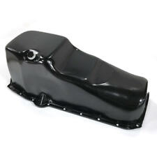 Bandit Engine Oil Pan 9005BK; Black Steel Stock, 2pc Main, Drivers Side for SBC picture