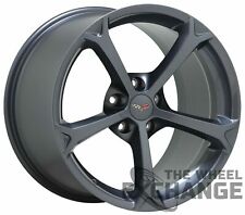 19x12 Corvette Grand Sport Gray wheel rim Factory OEM NEW GM 19