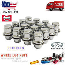  20PCS 12X1.25 OEM REPLACEMENT LUG NUTS (FIT: NISSA GTR INFINITY G37) picture
