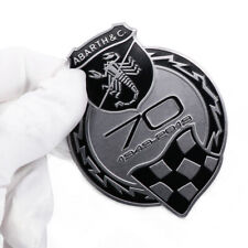 70th Abarth Scorpion Fender Body Rear Emblem for 500 124 125 595 695 Punto Bravo picture