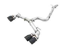 AWE Tuning Fits Audi B9 S5 Sportback 3.0T SwitchPath Exhaust - Diamond Black picture