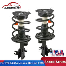 Pair Complete Front Shocks Struts For 2009-2014 Nissan Maxima 3.5L Sedan FWD picture