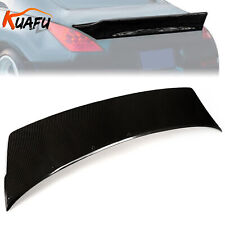 For 03-2008 Nissan 350Z Carbon Fiber Color Rear Trunk Spoiler Lid Wing RB Style picture
