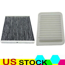 Engine + Carbon Cabin Air Filter Set for Toyota Corolla Im Matrix Yaris Scion xD picture