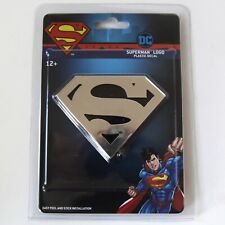 Superman - Supergirl Silver Auto Emblem Car Truck SUV Decal Logo picture