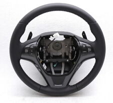 OEM Hyundai Genesis Coupe Black Leather Steering Wheel With Paddle Shift picture