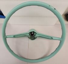 1955 Plymouth Belvedere Savoy Plaza Steering Wheel  Turquoise 1614610 picture