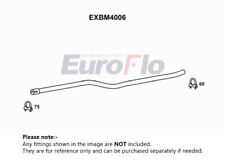 Exhaust Pipe fits BMW 120D F20, F21 2.0D Centre 11 to 15 N47D20C EuroFlo Quality picture