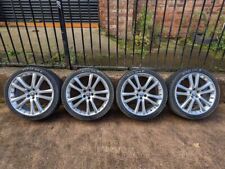 JAGUAR XF X250 SET OF 4 20'' ALLOY SENTA WHEELS WITH TYRES picture